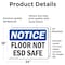Signmission Floor Not ESD Safe, 24 in W x Rectangle, Vinyl Decal OS-2PACK-NS-D-1824-L-12793 - alternate 3